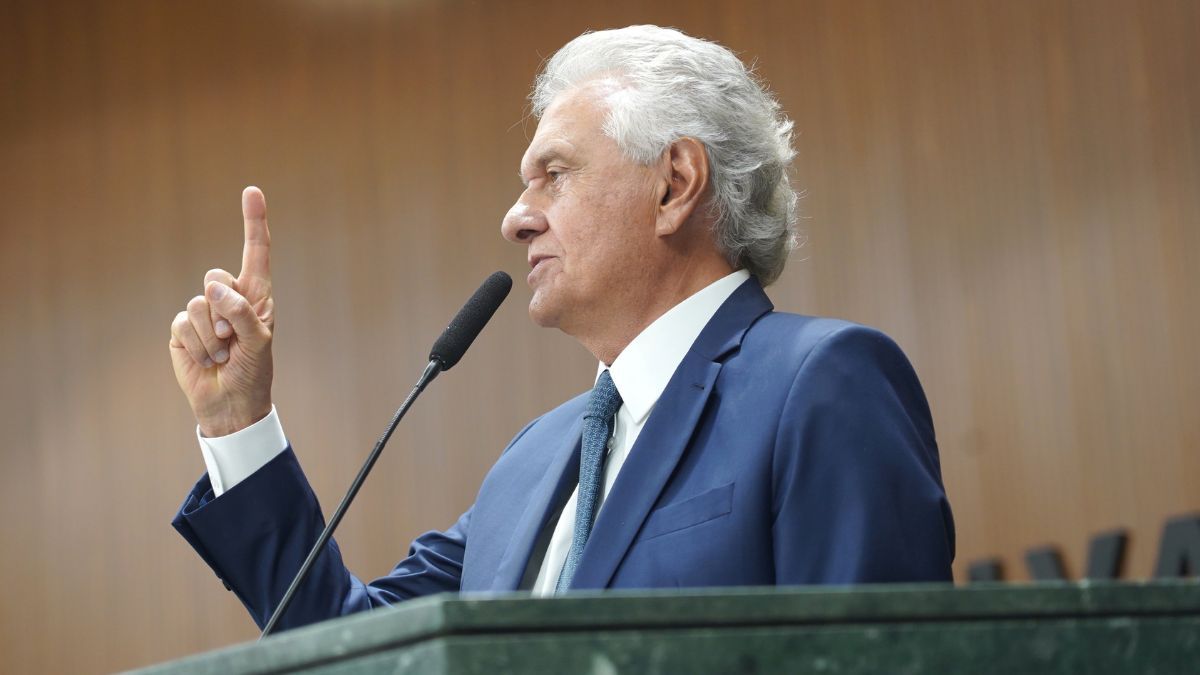 Caiado fala em recuperação econômica de Goiás e afirma que deixará 9.1 bi em caixa